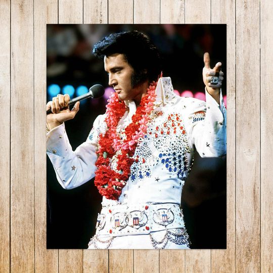 Discover Elvis Aloha from Hawaii Poster