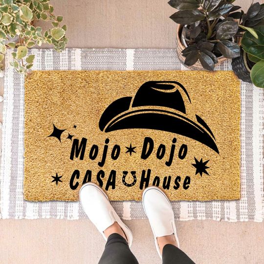 Discover Welcome to The Mojo Dojo Casa House Doormat, Barbie Doormat
