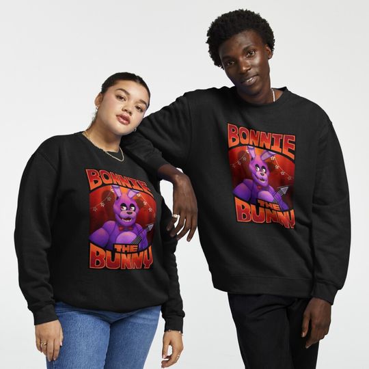 Discover Fnaf Christmas Bonnie Pullover Sweatshirt