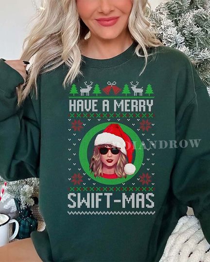 Discover Have A Merry Swiftmas Sweatshirt, Family Christmas Sweatshirt