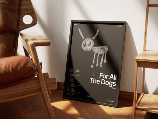 Discover Drake, For All The Dogs Poster