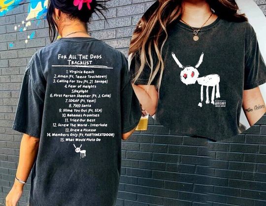 Discover Drake For All The Dogs inspired Shirt, For All The Dogs Music Tour