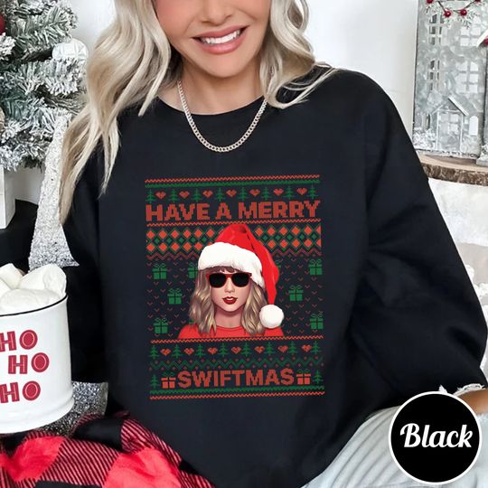 Discover Have A Merry Swiftmas Sweatshirt, Swiftmas Sweater, Christmas Shirt