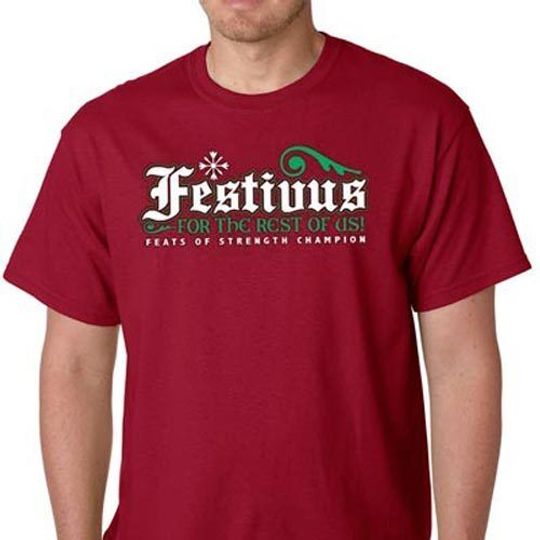 Discover FESTIVUS Christmas seinfeld industries kramerica griswold vandelay T-shirt