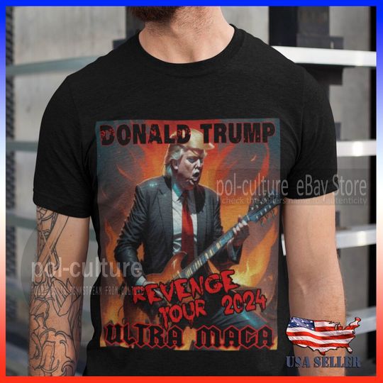 Discover TRUMP 2024 Revenge Tour T-shirt Funny Political Tee Shirt