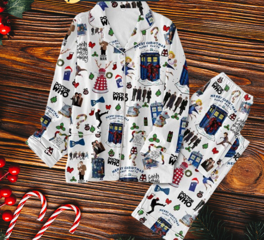 Discover Doctor Who Womens Pajamas Set