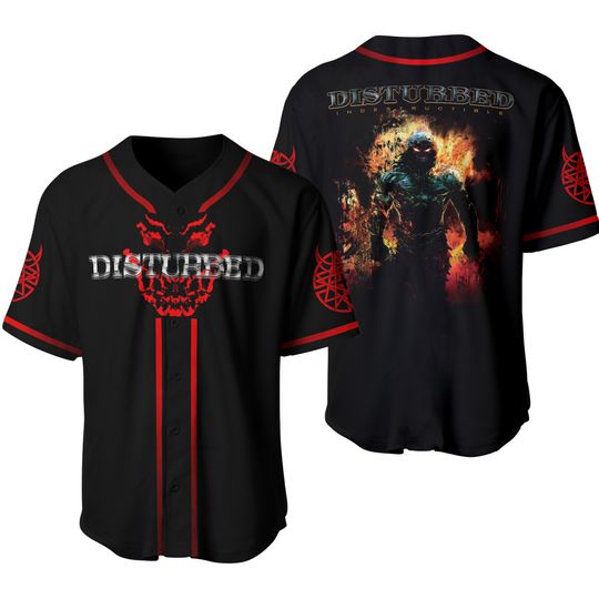 Discover Disturbed Baseball Jersey, Disturbed Take Back Your Life Tour Shirt