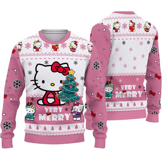 Discover Hello Kittys Ugly Christmas Ugly Sweater