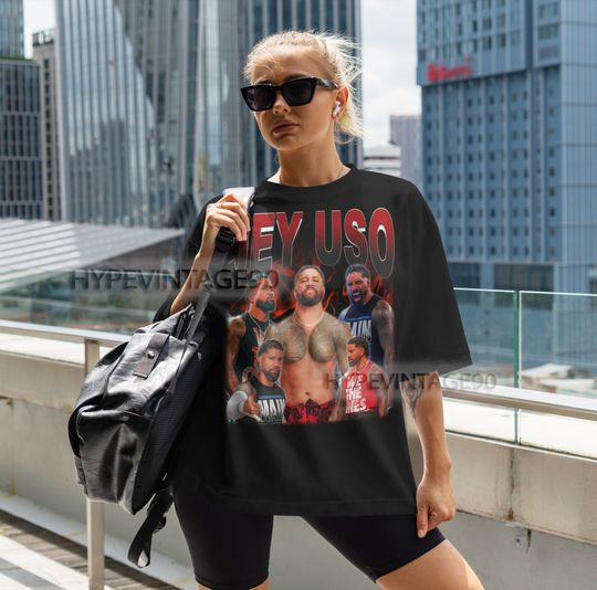 Discover Jey Uso Vintage Wrestler Fan Tee