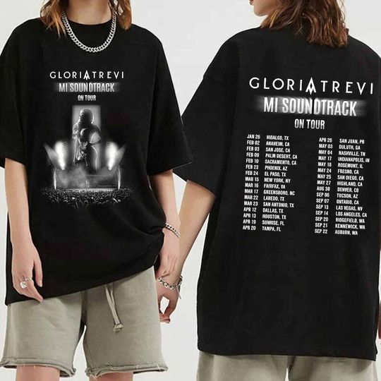 Discover Gloria Trevi Tour 2024 T-Shirt, Gloria Trevi Fan T-Shirt