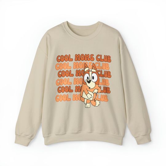 Discover Cool Moms Club Crewneck Sweatshirt