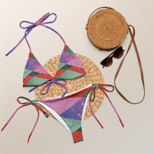 Discover Festive Women's Sling Bikini Swimsuits