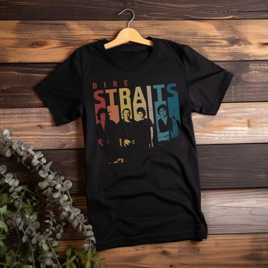 Discover Dire Straits Band Vintage T-Shirt, Dire Straits Shirt