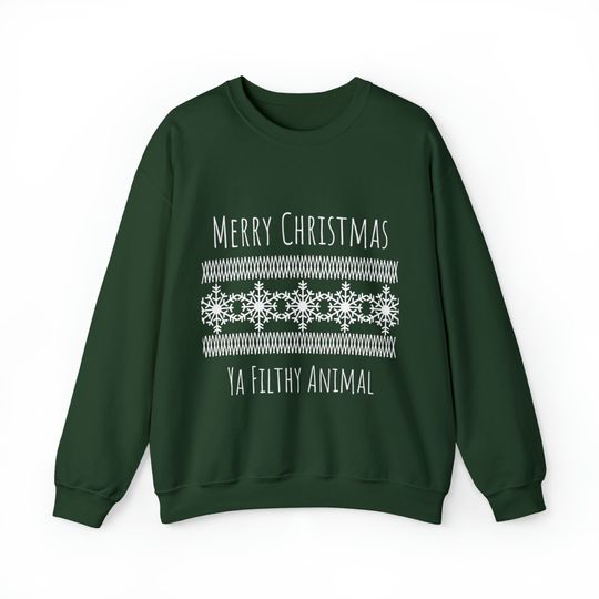 Discover Merry Christmas Sweatshirt, Ya Filthy Animal Sweatshirt, Home Alone Sweatshirt