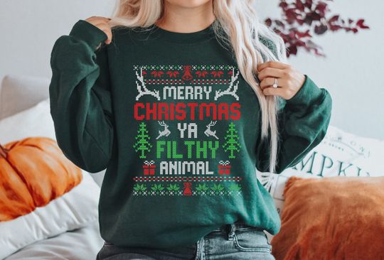 Discover Home Alone Christmas Sweatshirt, Christmas Movie Sweatshirt