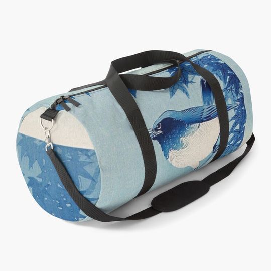 Discover Robin on a Maple Branch (1935) by Ohara Koson Duffel Bag