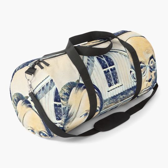 Discover American Gothic and The Great Wave of Kanawaga Duffel Bag