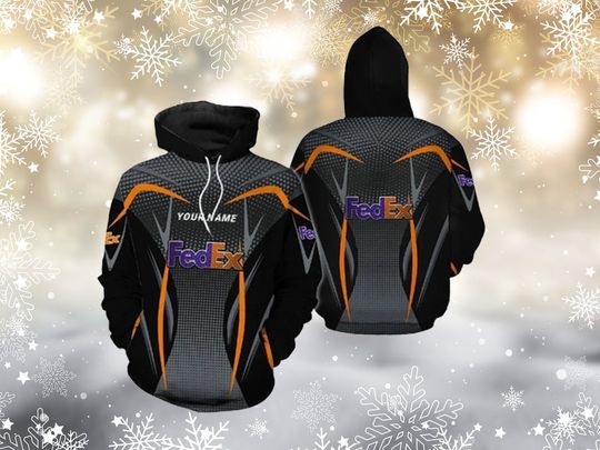 Discover FedEx Delivery Hoodie 3D, FedEx Home Delivery Hoodie