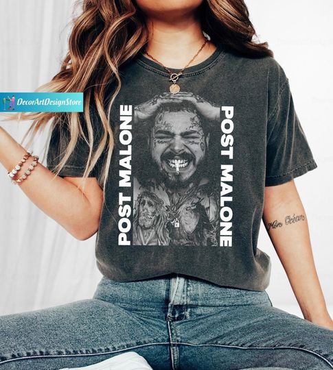 Discover Post Malone Shirt, Post Malone Tour, Rapper Post Malone
