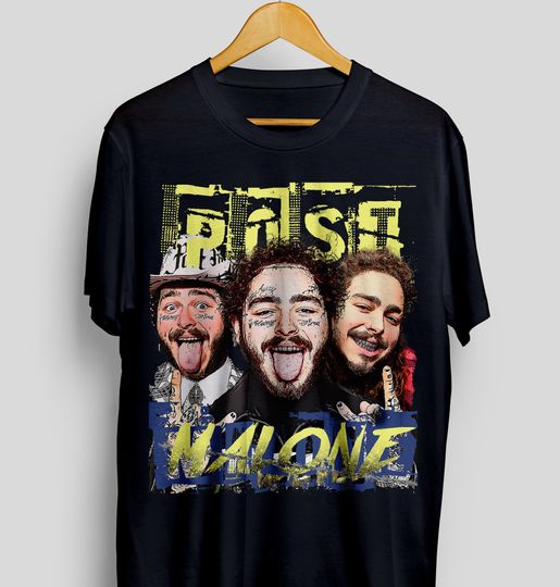 Discover POST MALONE Tee, T-shirt | Rap tee