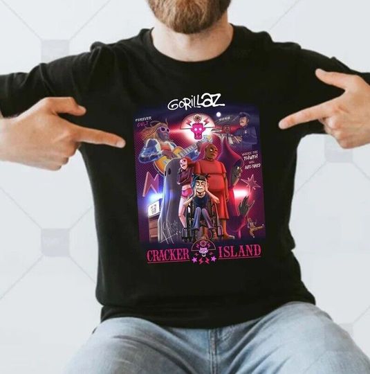 Discover Gorillaz North America Tour 2022 Shirt For Fan Size S-5xl - Gorillaz Tour 2022