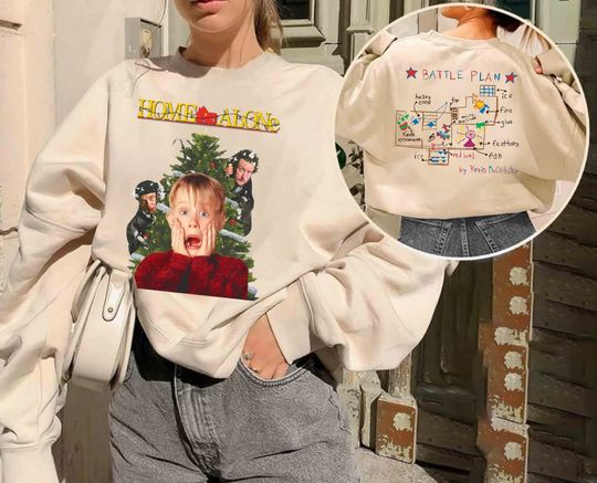 Discover Christmas Movie Sweatshirt & Long Sleeve Tees
