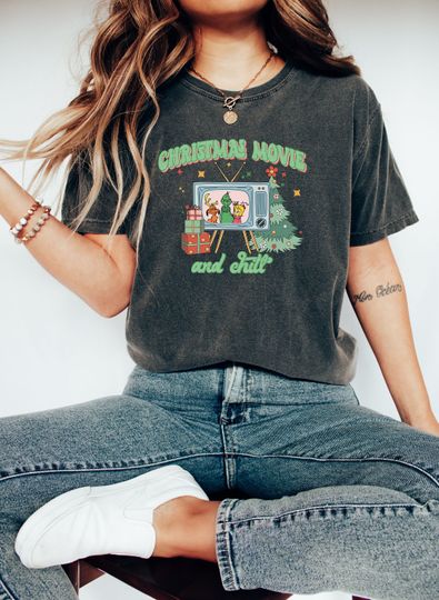 Discover Christmas Movie and Chill Shirt