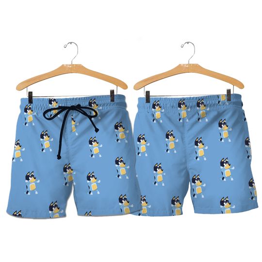 Discover Bandit BlueyDad Pattern Swim Shorts