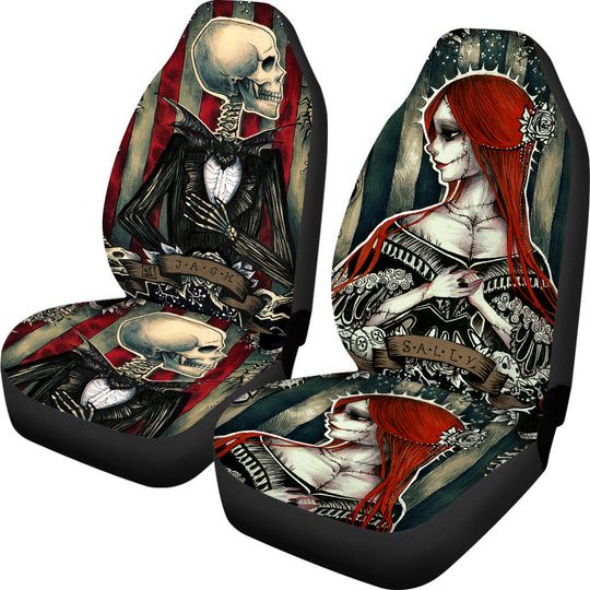 Discover Nightmare Before Christmas Car Seat Covers