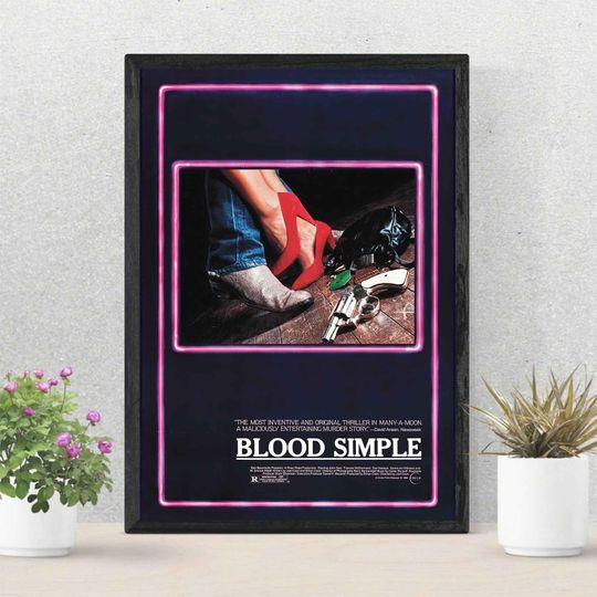 Discover Blood Simple Premium Matte Vertical Poster