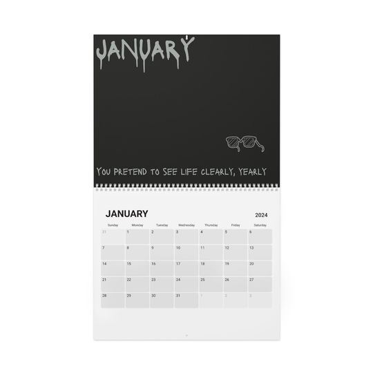 Discover Ovo Drake Calendar (2024)-For All The Dogs