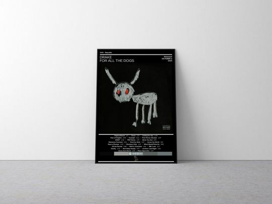 Discover Drake Poster for All The Dogs