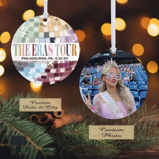Discover Personalized Era Photo Ornament, Customized Ornament, Era Ornament