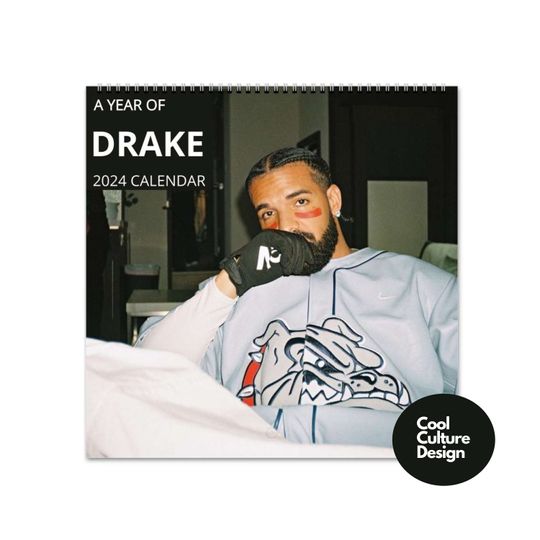 Discover Drake Calendar Vol.1 - 2024 Calendar, Wall Calendar 2024, Planner 2024