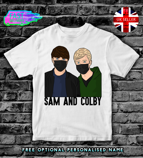 Discover Colby Brock Sam and Colby XPLR Kids T-Shirt Top Boys Girls YouTuber