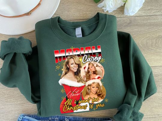 Discover Mariah Carey Christmas Sweatshirt
