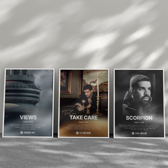 Discover Drake Poster Prints | Drake Album Posters