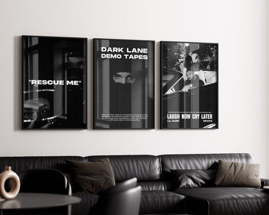 Discover Drake Cover Poster, Rap Classics Poster, Hip Hop Poster