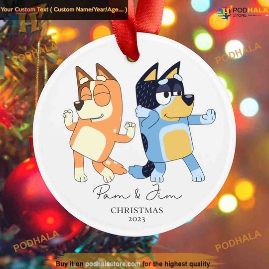 Discover BlueyDad Christmas Keepsake, Family Ornament