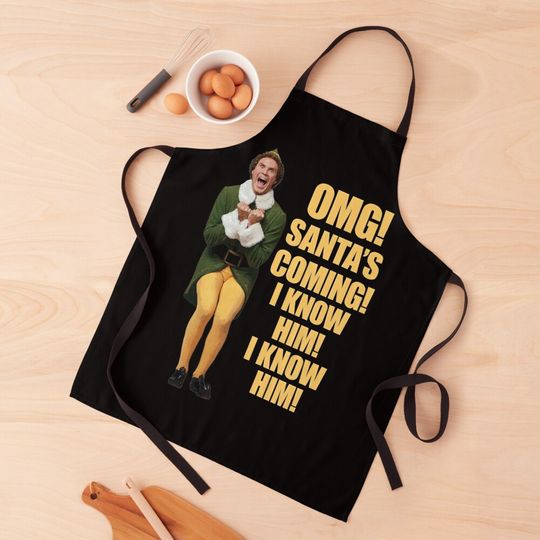 Discover Buddy the Elf Funny Christmas Apron