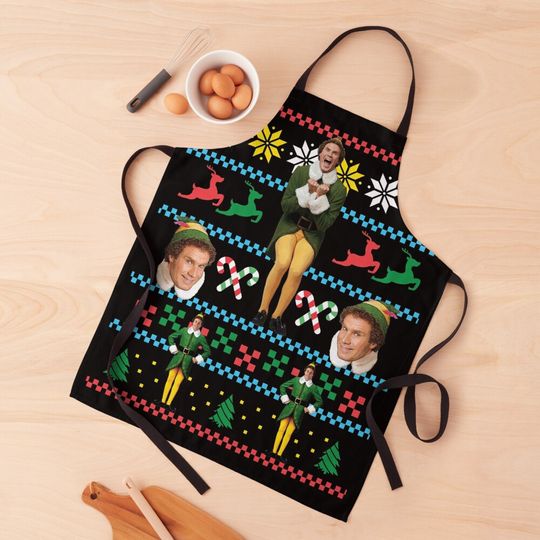 Discover Buddy the Elf Funny Christmas Apron