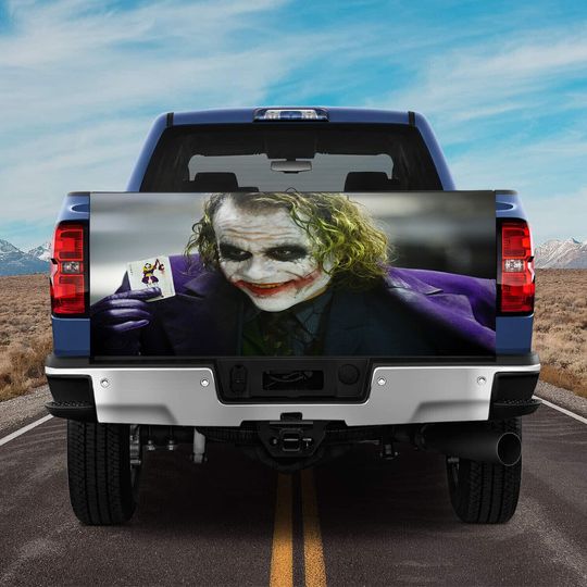 Discover Joker Tailgate Wrap Truck Decal
