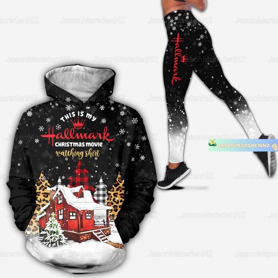 Discover Christmas Hallmark Movie Hoodie, My Hallmark Christmas Movie Watching Hoodie