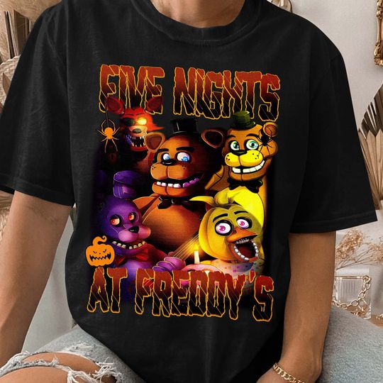 Discover FNAF Five Nights at Freddy's T-Shirt