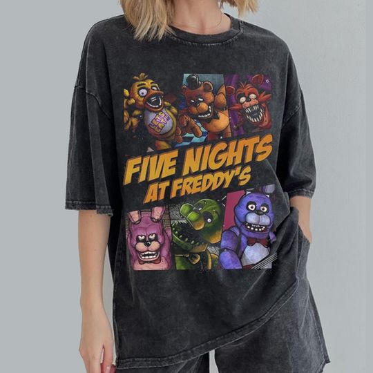 Discover FNAF Five Nights at Freddy's T-Shirt