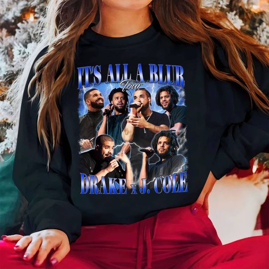 Discover Drake J Cole Big As The What Tour 90s Sweatshirt