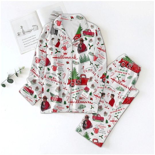 Discover Hallmark Christmas Movies Pajamas Set, Christmas Family Matching Pajamas