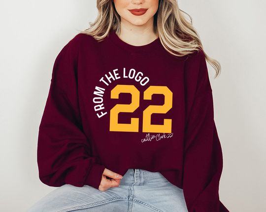 Discover From The Logo 22 Caitlin Clark T-Shirt, Caitlin Clark Basketball Shirt
