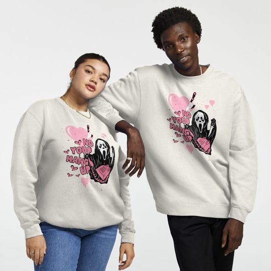 Discover Ghostface Pullover Sweatshirt, Scream Sweatshirt, Ghostface Valentine Shirt