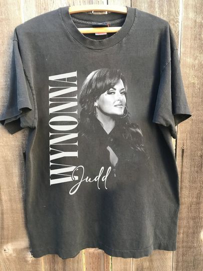 Discover Color Wynona vintage, 90s world tour tshirt,Graphic Judd Shirt, Wynona Graphic tshirt